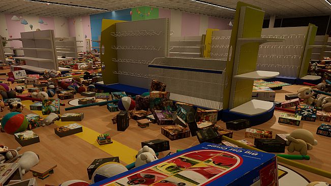 Mess in the Toy Shop