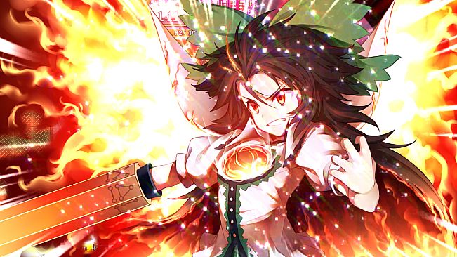 Player character "Utsuho Reiuji" (Touhou Genso Wanderer -Reloaded-)