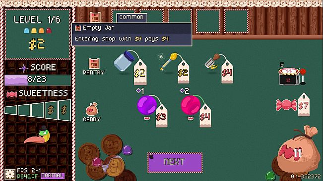 NARNOK: Feed Grommy Candy
