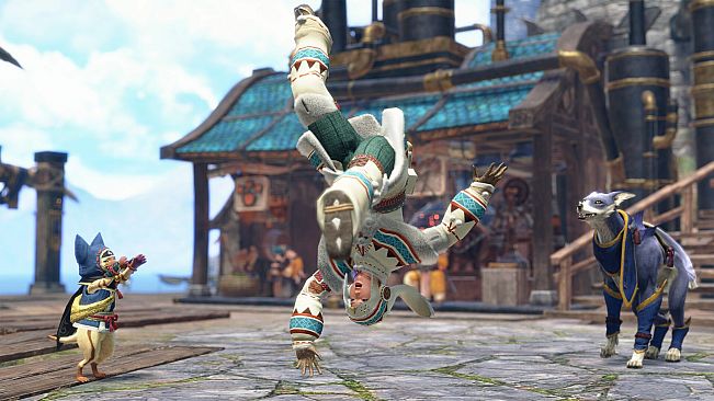 Monster Hunter Rise - "Acrobat" gesture set