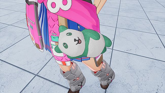 FULL METAL SCHOOLGIRL - Accessory: "Green Dopey Panda"