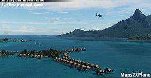 X-Plane 12 Add-on: Aerosoft - Society Islands XP - Bora Bora & Leeward Islands