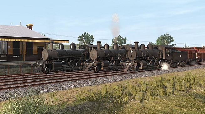 Trainz 2019 DLC - Victorian Railways V class FL Black