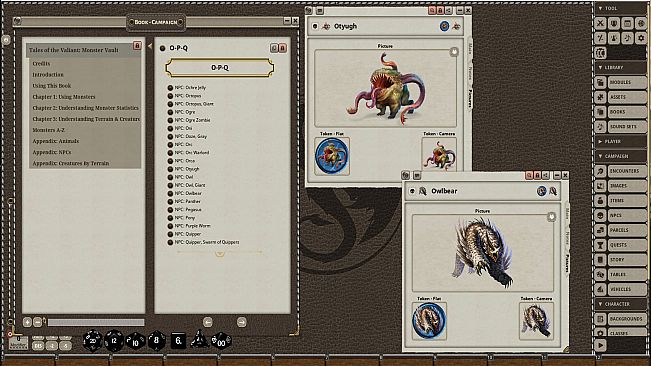 Fantasy Grounds - Tales of the Valiant Monster Vault