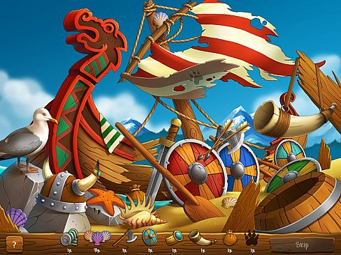 Secret of the Vikings - Mystery island