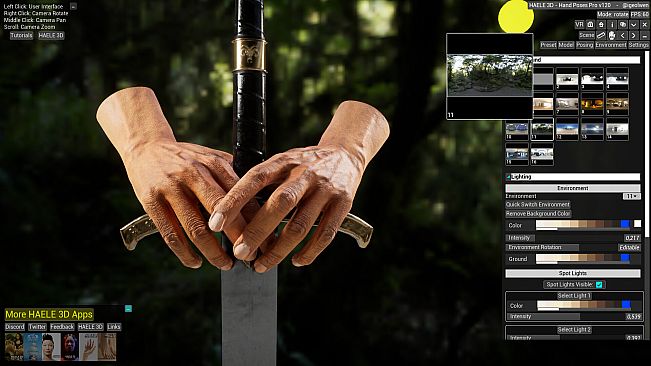 HAELE 3D - Hand Poses Pro - Drawing References