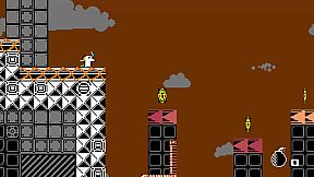 Unichrome: A 1-Bit Unicorn Adventure