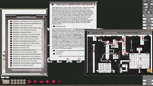 Fantasy Grounds - D&D Classics: S1 Tomb of Horrors (1E)