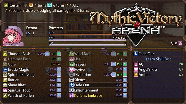 Mythic Victory Arena - Unlock All Skills