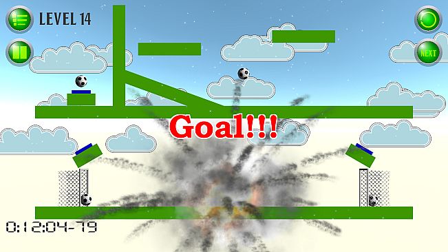 Score a goal 2 (Physical football)