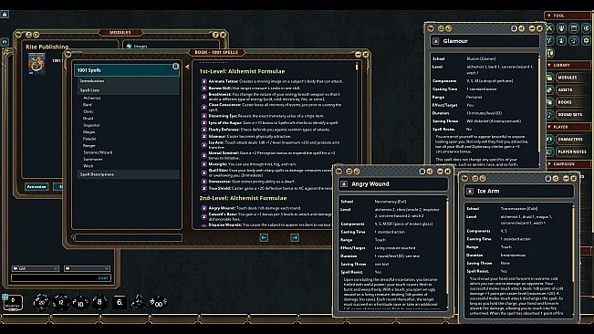 Fantasy Grounds - 1001 Spells