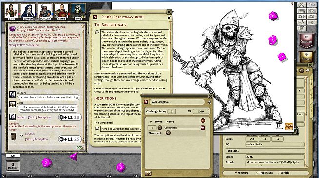 Fantasy Grounds - PFRPG The Tomb of Caragthax