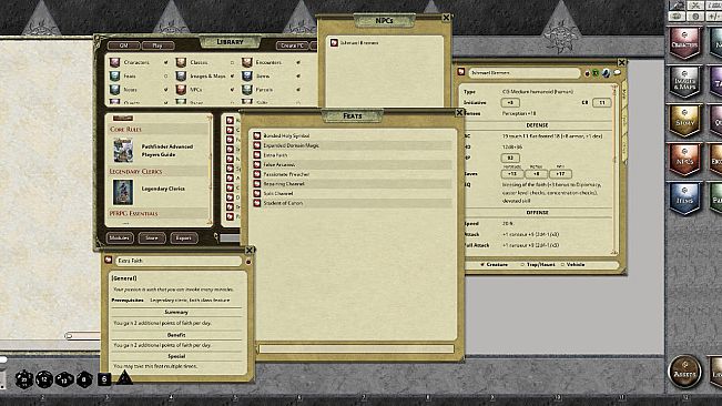 Fantasy Grounds - Legendary Clerics