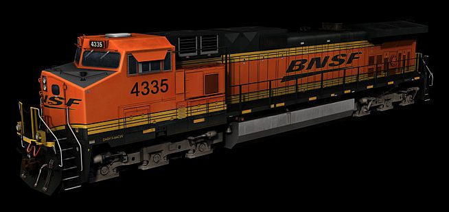 Trainz 2022 DLC - BNSF Railway - GE C44-9W Heritage 3