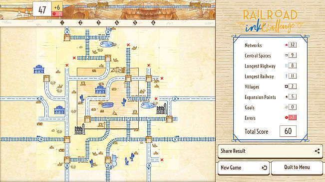 Railroad Ink Challenge – Desert