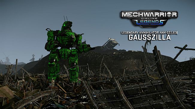 MechWarrior Online - Gausszilla Legendary Mech Pack