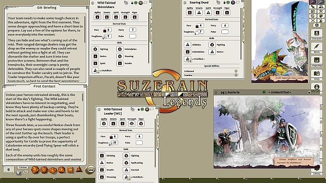 Fantasy Grounds - Austeria JumpStart