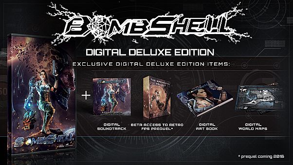 Bombshell Digital Artbook and World Map