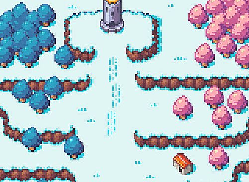 RPG Maker VX Ace - Super Retro World - Overworld Pack