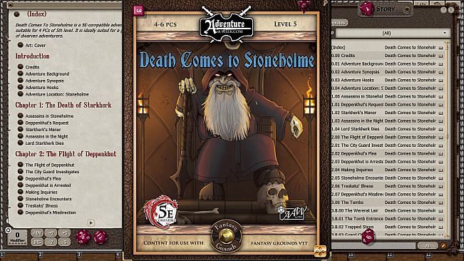 Fantasy Grounds - U03: Death Comes to Stoneholme (5E)