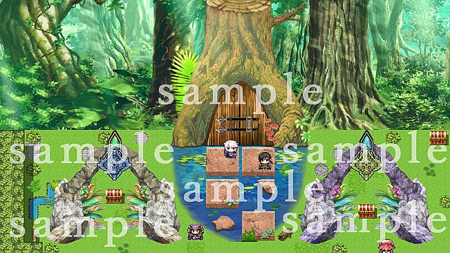 NATHUHARUCA Door Tilesets 3 for RPG MAKER UNITE
