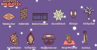 Good Pizza, Great Pizza - Mysterious Antiques Set - Halloween 2022