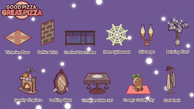 Good Pizza, Great Pizza - Mysterious Antiques Set - Halloween 2022