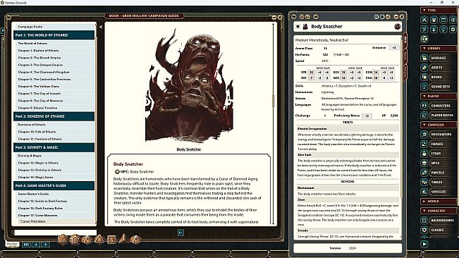 Fantasy Grounds - Grim Hollow: Campaign Guide