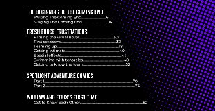 The Coming End: Behind the Scenes NSFW Art Book