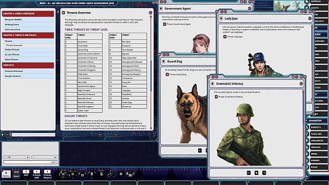 Fantasy Grounds - G.I. JOE Roleplaying Game Cobra Codex Sourcebook