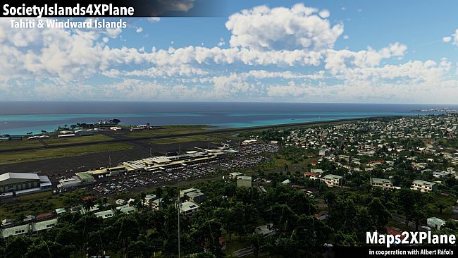 X-Plane 11 - Add-on: Aerosoft - Society Islands XP - Tahiti & Windward Islands