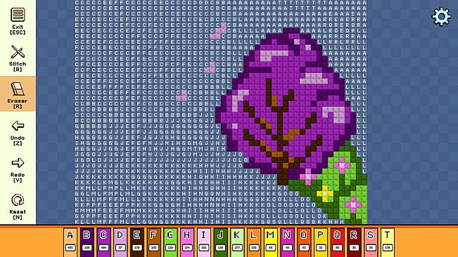 Pixel Cross Stitch - Spring Pack 2