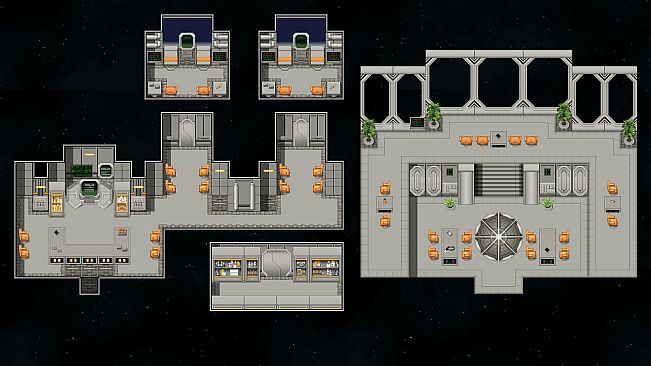 RPG Maker MV - KR Retro Starship Tileset