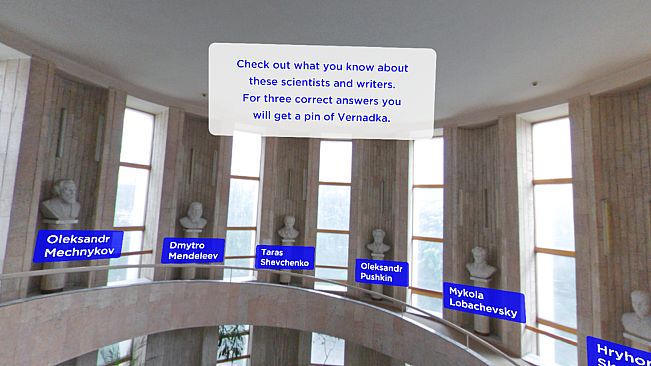 Kyiv: from dusk till dawn with Lenovo Explorer