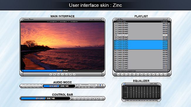 Zoom Player 16 : Steam Edition