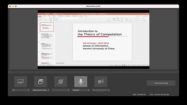 BetterRecorder - Capture Screen, Video, Audio for Mac
