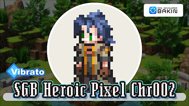 RPG Developer Bakin SGB Heroic Pixel Chr002