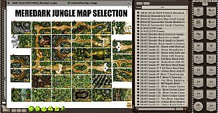 Fantasy Grounds - Meanders Map Pack: Meredark Jungle (Map Pack)