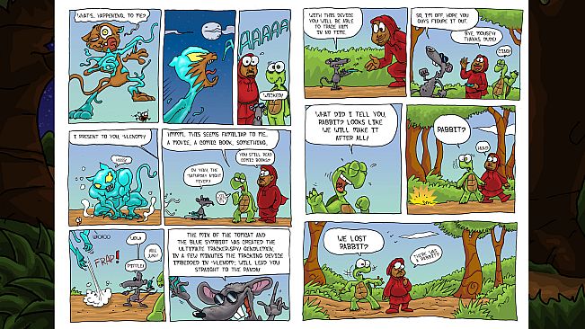 Mutants Ate My Carrots - Animalies Comic Book