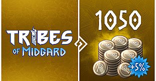 Tribes of Midgard 1050 Platinum Coins