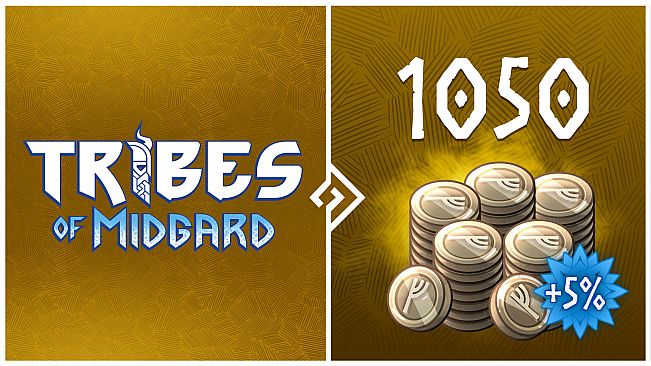 Tribes of Midgard 1050 Platinum Coins