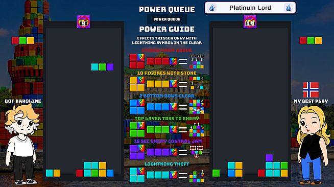 Block Wars: Falling Duel