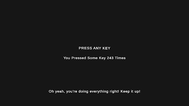 Press Any Key