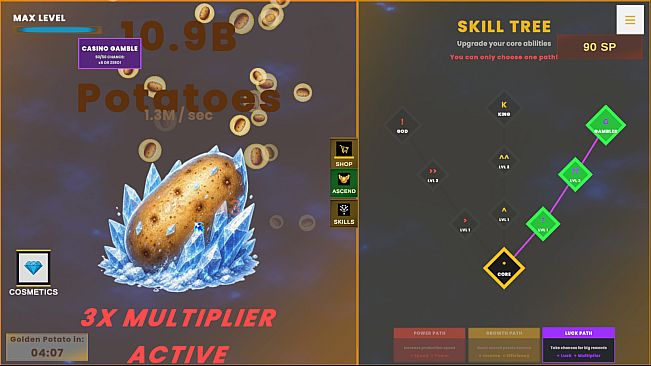 Potato Dominion Clicker