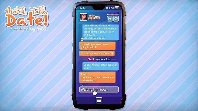 Match, Talk, Date! - A modern dating sim!