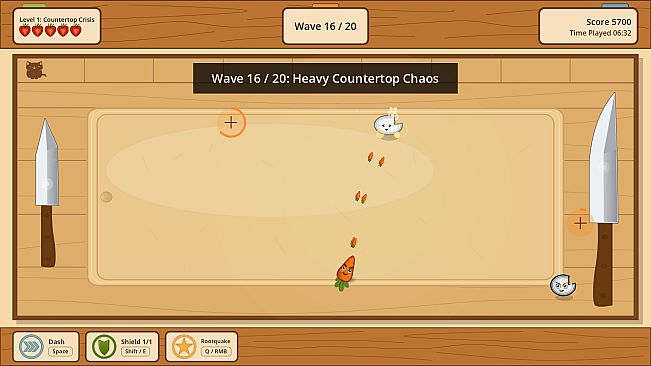 Brave Vegetable: Kitchen Escape