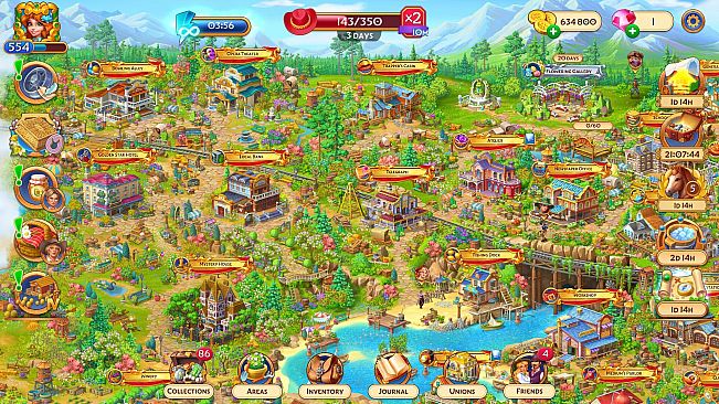 Jewels of the Wild West: Match 3 to Build Your City