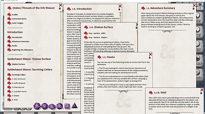 Fantasy Grounds - Threads of the Orb Weaver (5E)