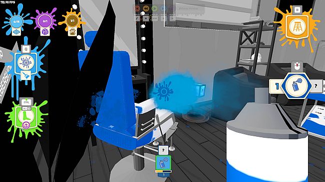 PAINTCASSO: A Cozy 3D Paint by Number Game