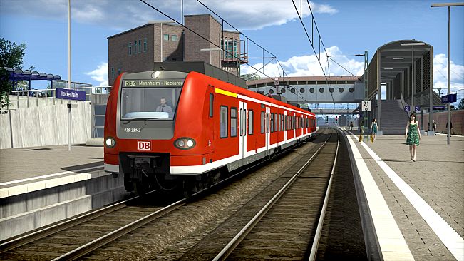 Train Simulator: The Rhine Railway: Mannheim - Karlsruhe Route Add-On